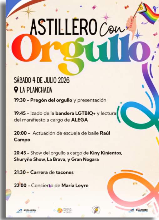 Cartel Orgullo Astillero