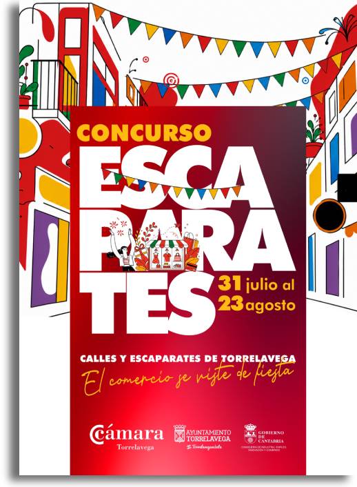 Cartel concurso escaparates la patrona