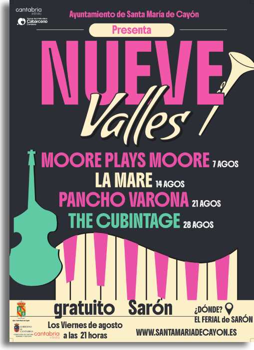 Cartel Nueve Valles