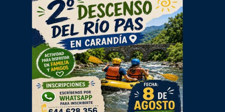 Cartel del Descenso del Río Pas