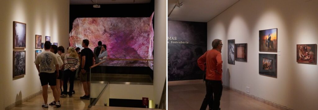 Exposición Dioramas en el Museo Altamira