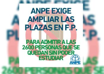 falta de plazas en Formación Profesional