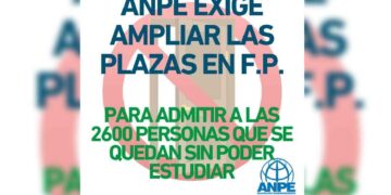 falta de plazas en Formación Profesional