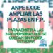 falta de plazas en Formación Profesional