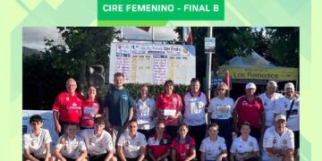 Participantes y organización de la Final B del CIRE femenino
