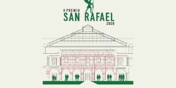 Cartel del II Premio San Rafael 2026 del Parlamento y la UC