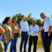 Representantes de Mecánica Brañosera y PRC en la pardela de Reinosa