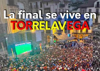 Pantalla gigante en Torrelavega