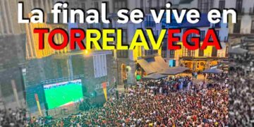 Pantalla gigante en Torrelavega