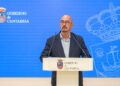 César Pascual en una comparecencia sobre consultorios rurales