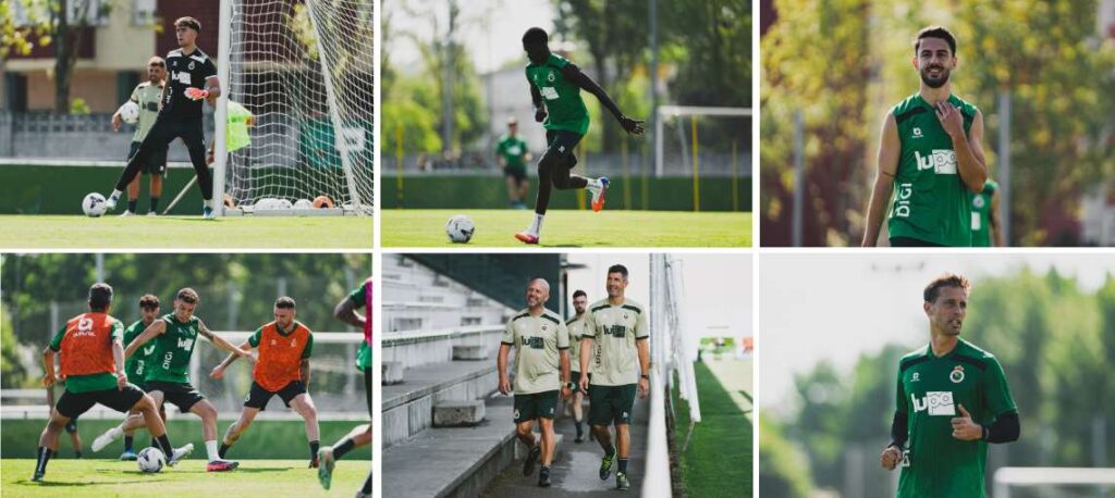 Primer entrenamiento del Racing temporada 26-27
