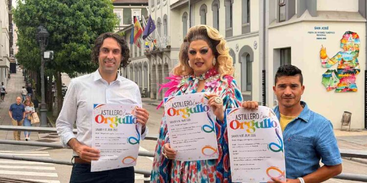 Presentación del cartel de Astillero con Orgullo