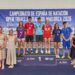 Teo del Riego en el podio del Open Trials