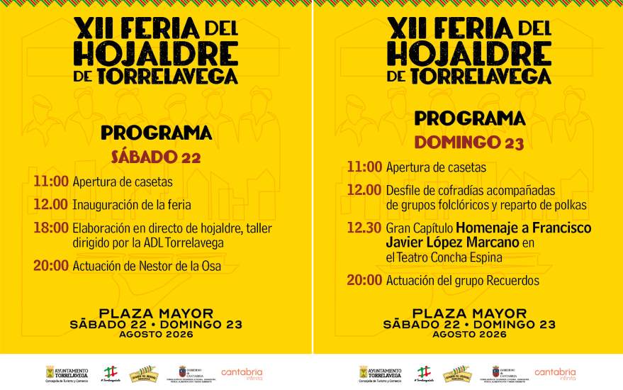 Actos dias feria hojaldre