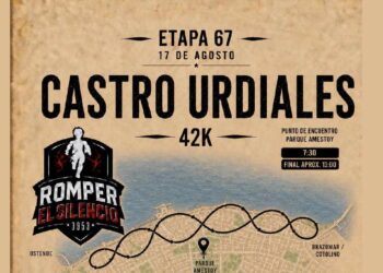 Cartel de la etapa de Romper el Silencio en Castro-Urdiales