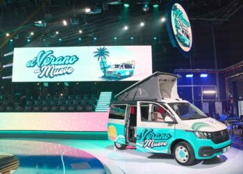Furgoneta de «El verano se mueve»
