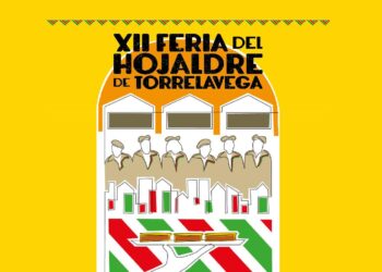 Cartel de la XII Feria del Hojaldre de Torrelavega en agosto de 2026