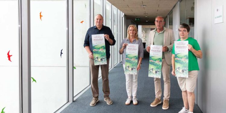 Presentación del cartel de la Feria del Queso de Pesquera