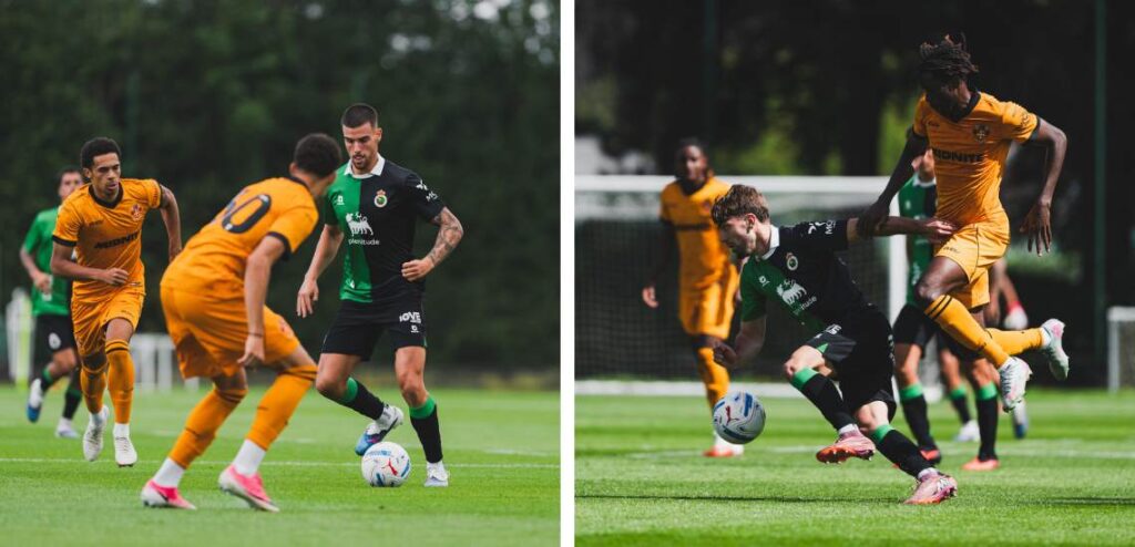 Racing y el Wolves pretemporada