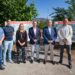 consejero visita el inicio de las obras del Plan Reinosa en Campoo