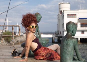 Janai Trejo como Alma Dovar en «Aprés le Pont, mi Amor»
