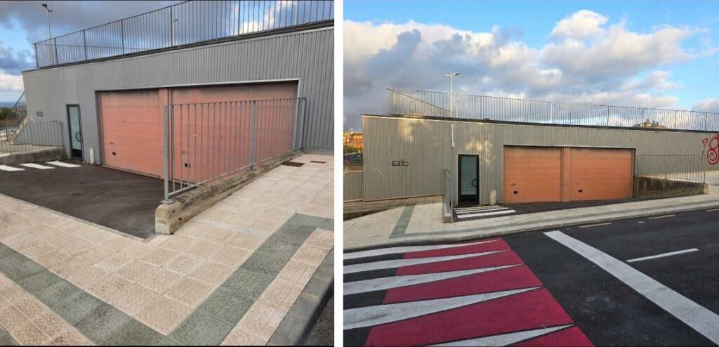 aparcamiento subterráneo de Liencres