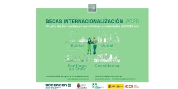 Cartel de las becas SODERCAN