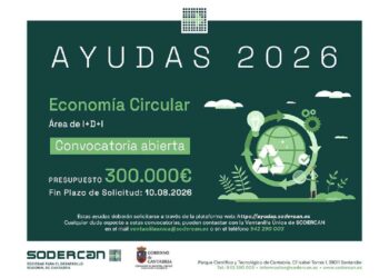 ayudas de SODERCAN para proyectos de I+D de economía circular