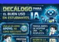 Cartel del decálogo de ANPE sobre el uso de la IA