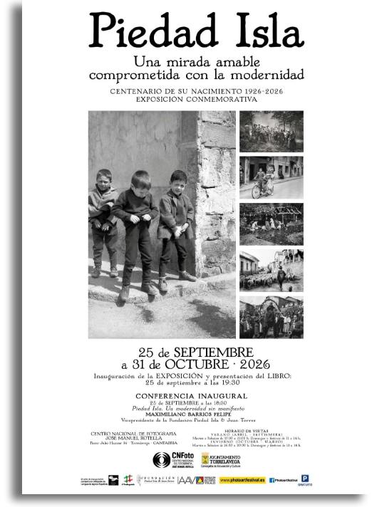 Cartel  exposición Piedad Isla