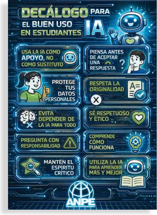Decálogo IA Presentado por ANPE
