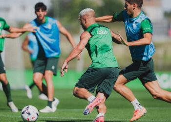 Pablo entrenamiento del Racing