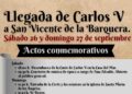 Desembarco de Carlos V en San Vicente