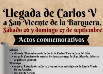 Desembarco de Carlos V en San Vicente