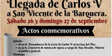 Desembarco de Carlos V en San Vicente