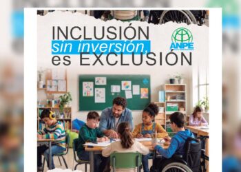 ANPE reclama más recursos para la inclusión educativa