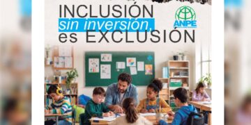 ANPE reclama más recursos para la inclusión educativa