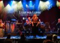 Luar Na Lubre durante un concierto de su gira