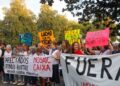 Protesta por el derecho a la vivienda en Santander