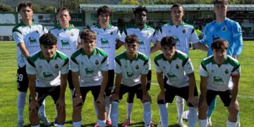 Once inicial del Rayo Cantabria