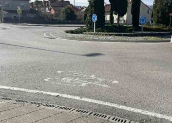 Rotonda de Fernández Vallejo en Tanos