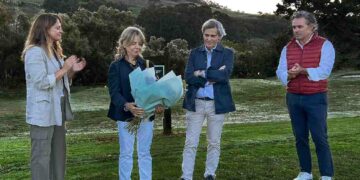 Homenaje a Celia Barquín en Mogro