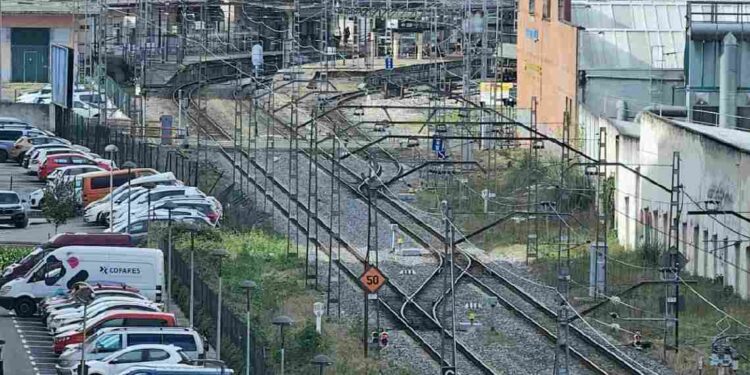 Soterramiento ferroviario de Torrelavega