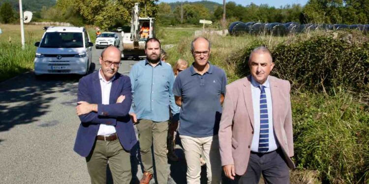 obras de mejora de la CA-460 en Escalante