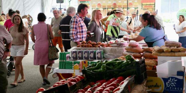 organización de ferias y mercados alimentarios