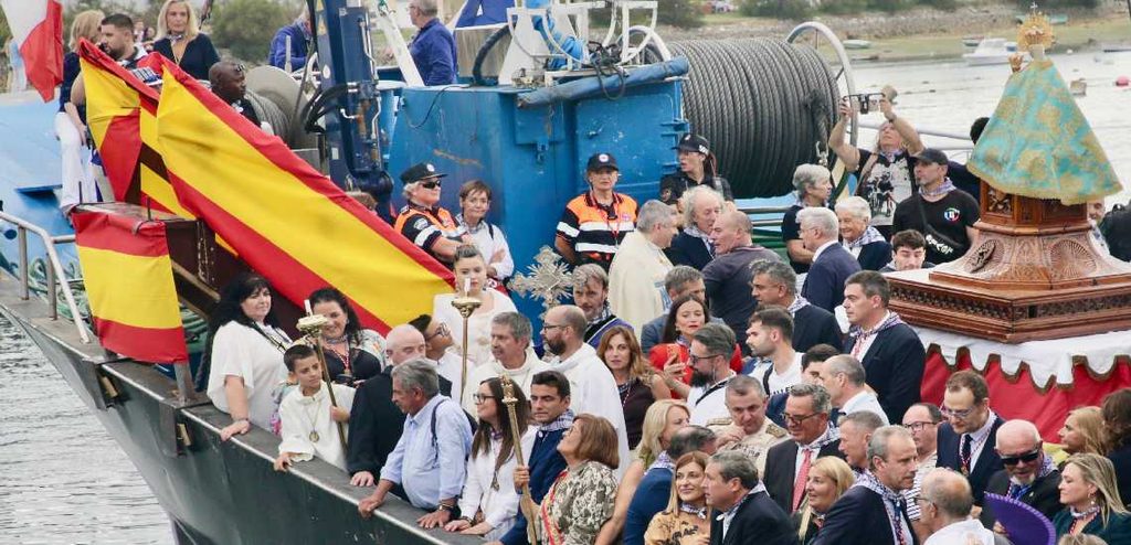 Procesión marítima de la Virgen del Puerto