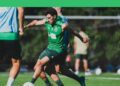 Almeida jugador del Racing de Santander