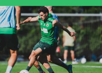 Almeida jugador del Racing de Santander