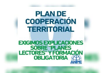 Cartel de ANPE Cantabria planes lectores