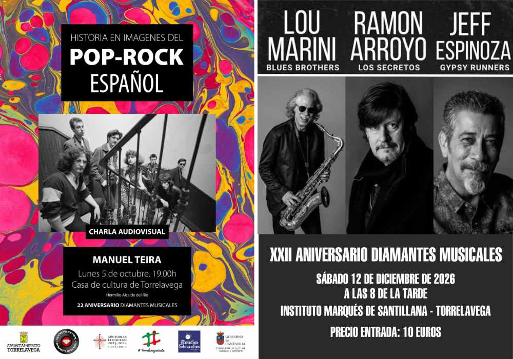 Cartles charla y concierto aniversario Diamantes musicales